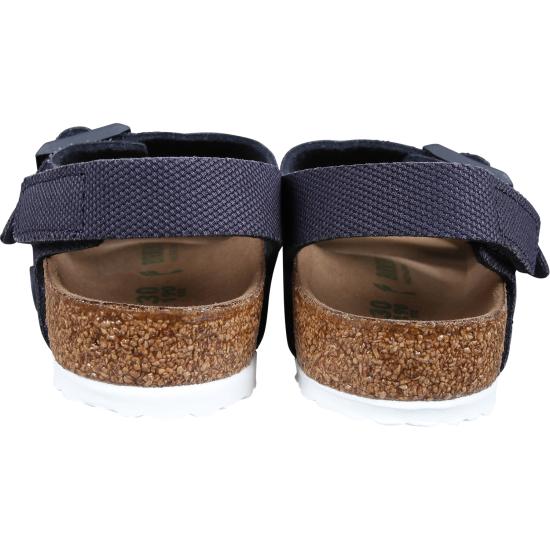 25FW [키즈] 버켄스탁 샌들 1026960 MIDNIGHT VEG BLUE - BIRKENSTOCK