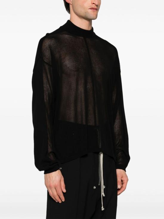  릭 오웬스 스웨터 RU01D3667 09 Black - RICK OWENS