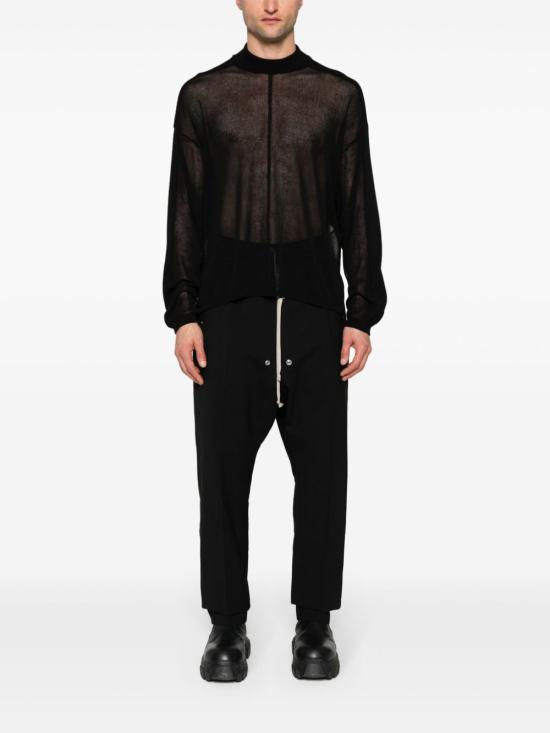  릭 오웬스 스웨터 RU01D3667 09 Black - RICK OWENS