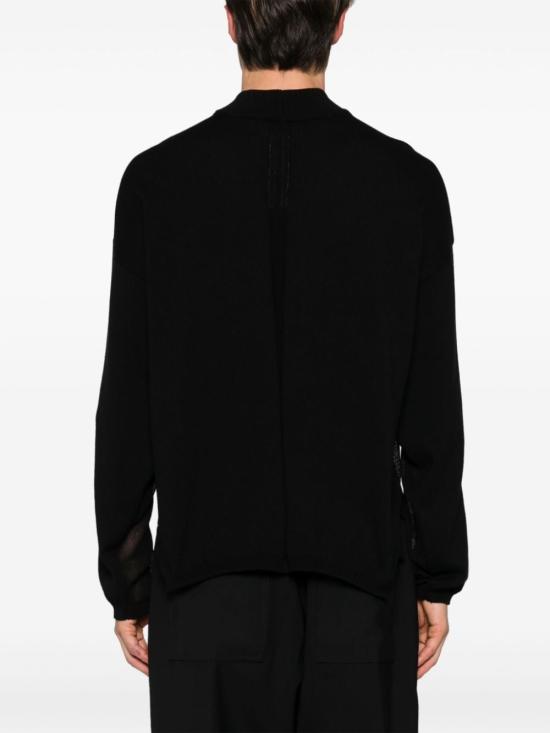  릭 오웬스 스웨터 RU01D3667 09 Black - RICK OWENS