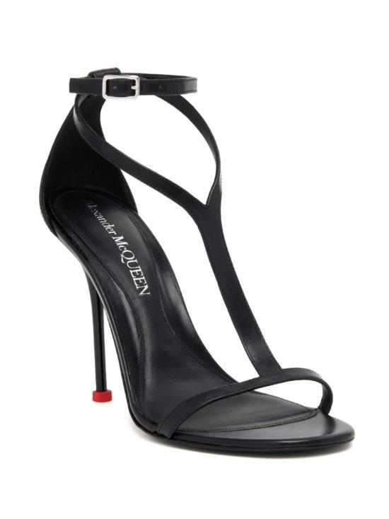24SS 알렉산더 맥퀸 샌들 790111WIFD11037 Black - ALEXANDER MCQUEEN