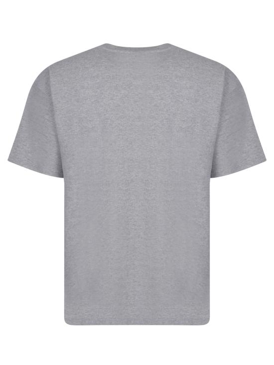 26FW 생로랑 카산드라 피케 티셔츠 781566 Y37HC 1482 Grey - SAINT LAURENT