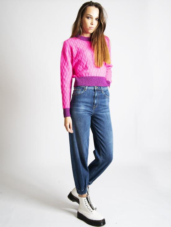  핑코 데님 스트레이트 팬츠 Pant INV 2021 5940 - PINKO