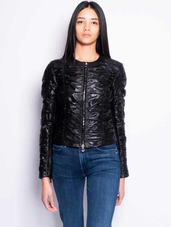  핑코 가죽 자켓 102993 A1KC