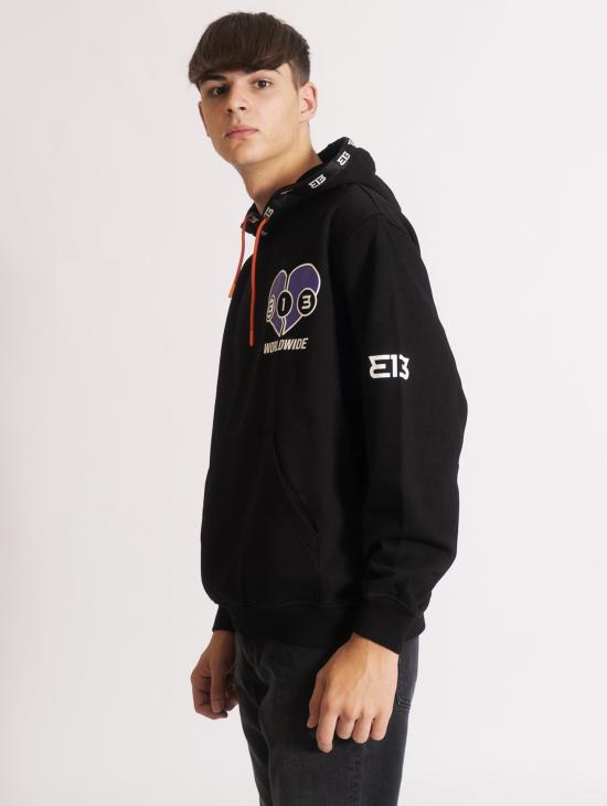  313 후드 티셔츠 4DM8828506 - 313 WORLDWIDE