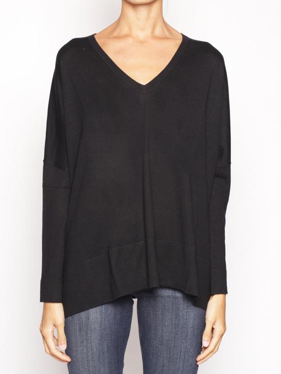  캉그라 스웨터 마글리아 콘 스콜로 아 비 네로