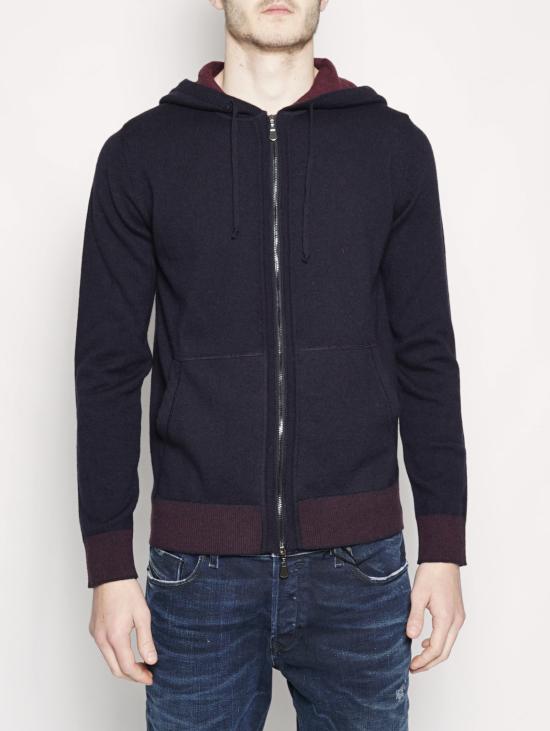  알파스튜디오 집업 니트 P77463A17