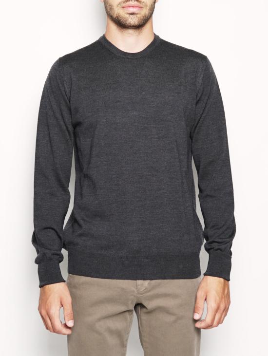  알파스튜디오 스웨터 라나 메니로스 그리지오 스쿠로를 입은 지로콜로