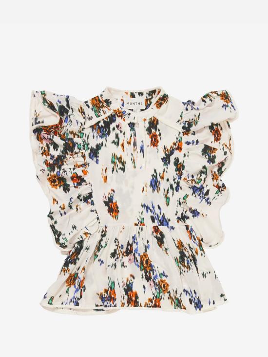  MUNTHE 반팔 티셔츠 Top INV 2022 8455 - MUNTHE