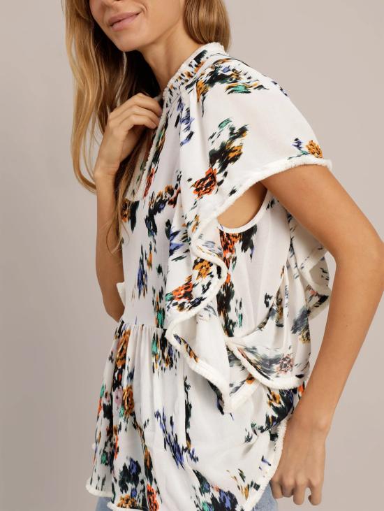  MUNTHE 반팔 티셔츠 Top INV 2022 8455 - MUNTHE