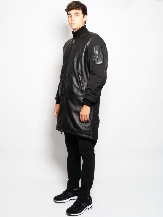  조르지오 브라토 가죽 자켓 GU24F18050NPMGFEARTH - GIORGIO BRATO