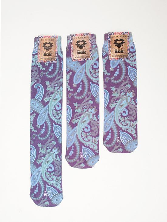  인더박스 양말 상자 내 - CACHEMIRE 3 - Calzini BLU