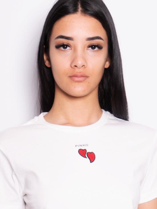  핑코 반팔 티셔츠 100789 A1P8z07 - PINKO