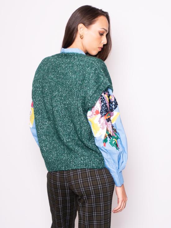  에센셜앤트워프 스웨터 CURITIBA VEST WITH COLLAR - ESSENTIEL ANTWERP