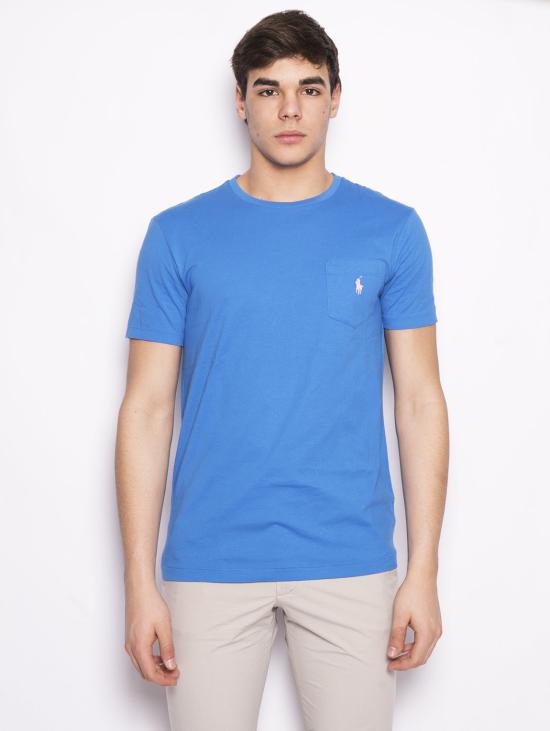 25FW 랄프 로렌 반팔 티셔츠 710704249maglietta con taschino custom