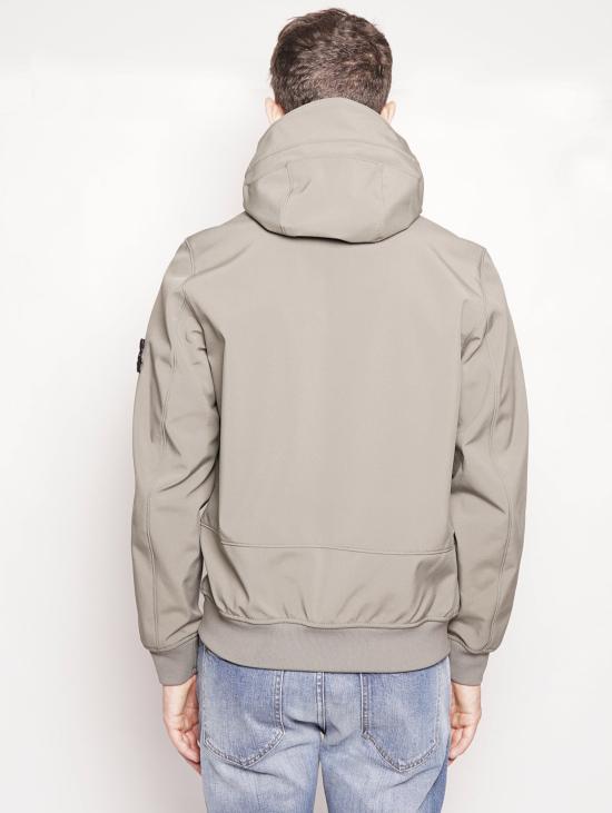  스톤 아일랜드 숏패딩 Q0522 소프트쉘-R 팡고 - STONE ISLAND