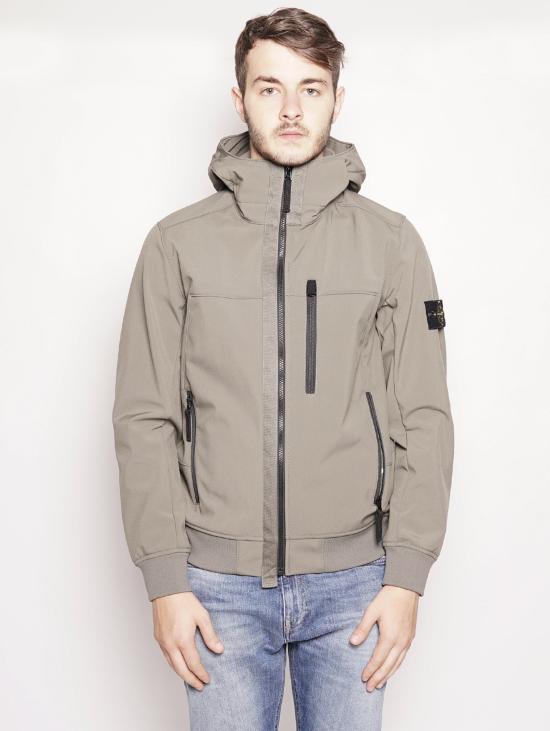  스톤 아일랜드 숏패딩 Q0522 소프트쉘-R 팡고