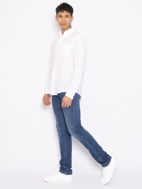  핸드픽트 데님 팬츠 진 슬림 오르비에토 블루 - HAND PICKED