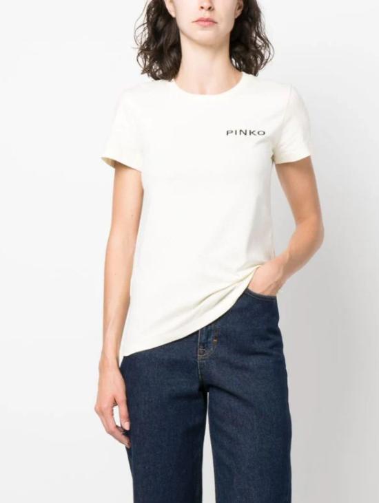  핑코 반팔 티셔츠 100355 A13Kz03 - PINKO