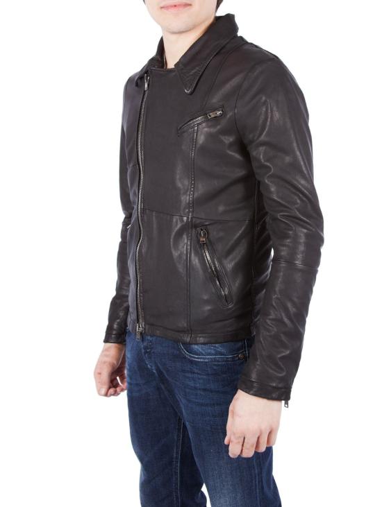  조르지오 브라토 가죽 자켓 WLG by GIORGIO BRATO - 재킷 유사 Chiodo NERO - GIORGIO BRATO
