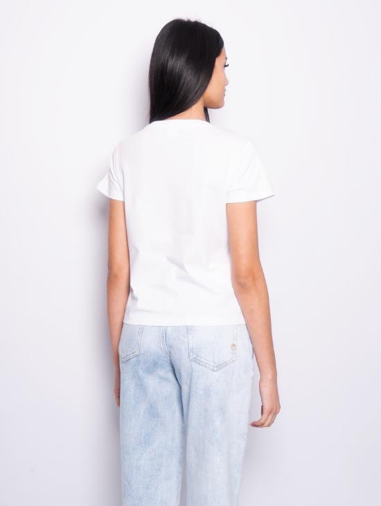  핑코 반팔 티셔츠 100373 A1N8basico t - PINKO