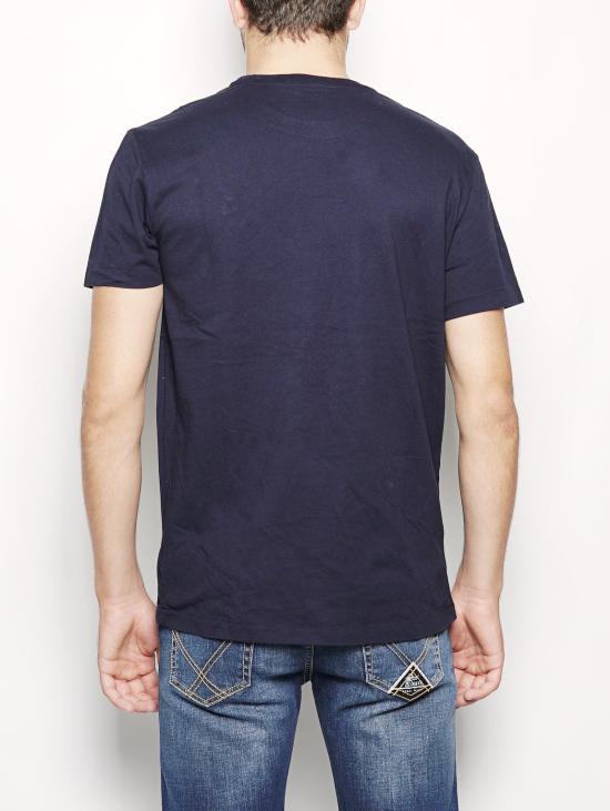 25FW 랄프 로렌 반팔 티셔츠 Maglietta basic a girocollo Custom-Fit Blu - RALPH LAUREN