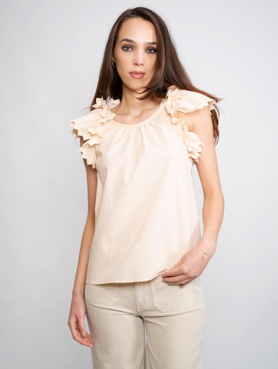  MUNTHE 민소매 티셔츠 Top INV 2021 9354