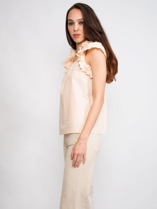  MUNTHE 민소매 티셔츠 Top INV 2021 9354 - MUNTHE