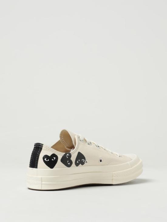  꼼데가르송 플레이 X 컨버스 스니커즈 P1K126 White - COMME DES GARCONS PLAY CONVERSE