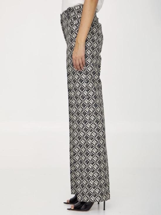  마린세르 스트레이트 팬츠 4744159 P139FW22W 00 Black - MARINE SERRE