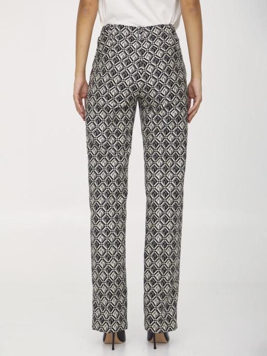  마린세르 스트레이트 팬츠 4744159 P139FW22W 00 Black - MARINE SERRE