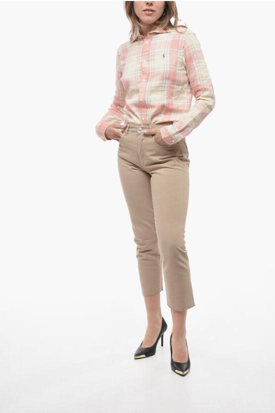  Compagnia del Denim 크롭 팬츠 12632 A3054T20298 Brown - OTHER BRANDS