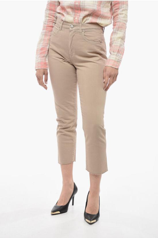  Compagnia del Denim 크롭 팬츠 12632 A3054T20298 Brown