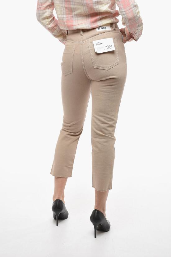  Compagnia del Denim 크롭 팬츠 12632 A3054T20298 Brown - COMPAGNIA DEL DENIM