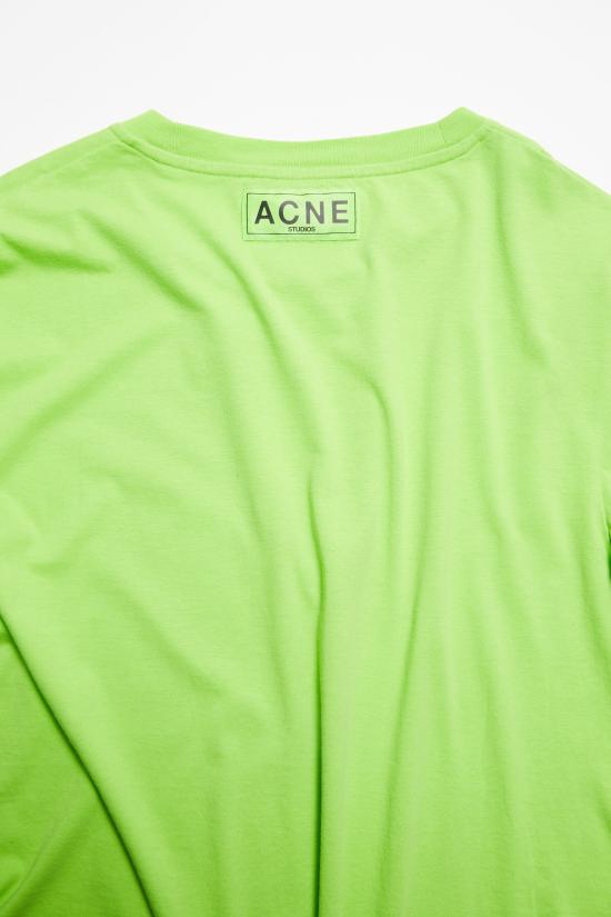  아크네 스튜디오 반팔 티셔츠 CL0265 ABF Sharp green - ACNE STUDIOS