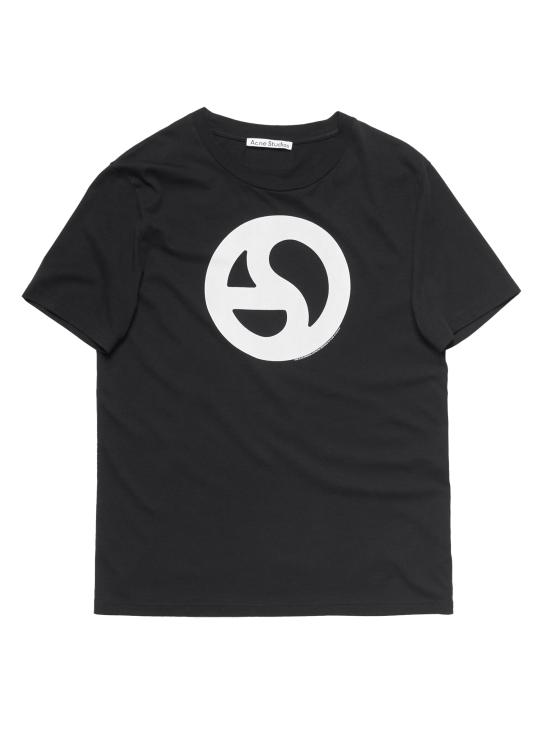  아크네 스튜디오 반팔 티셔츠 CL0265 900 Black