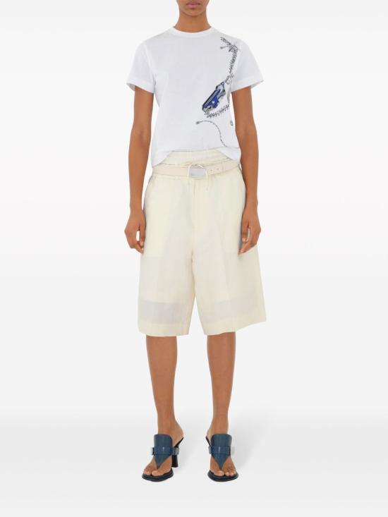  버버리 반팔 티셔츠 8088215 B7647 Knight ip pattern - BURBERRY