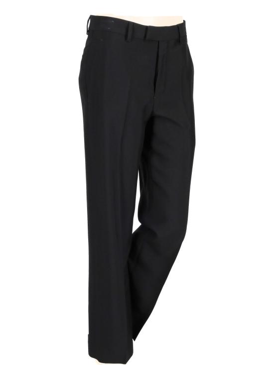 26SS 앤 드뮐미스터 스트레이트 팬츠 B0011425FA423 099 BLACK - ANN DEMEULEMEESTER