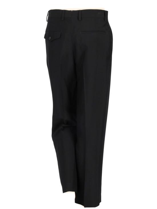 26SS 앤 드뮐미스터 스트레이트 팬츠 B0011425FA423 099 BLACK - ANN DEMEULEMEESTER