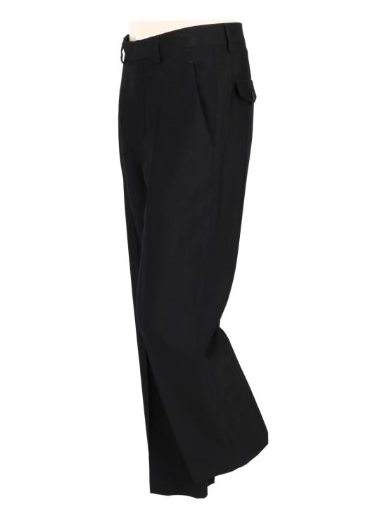 26SS 앤 드뮐미스터 스트레이트 팬츠 B0011425FA423 099 BLACK - ANN DEMEULEMEESTER