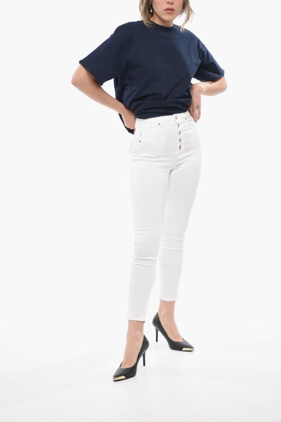  Compagnia del Denim 스트레이트 팬츠 12400 A3055T30001 White - COMPAGNIA DEL DENIM