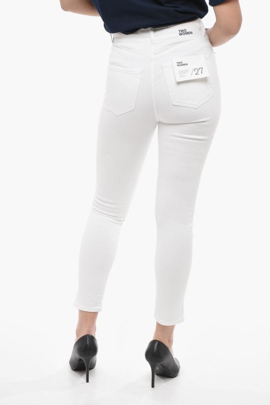  Compagnia del Denim 스트레이트 팬츠 12400 A3055T30001 White - COMPAGNIA DEL DENIM