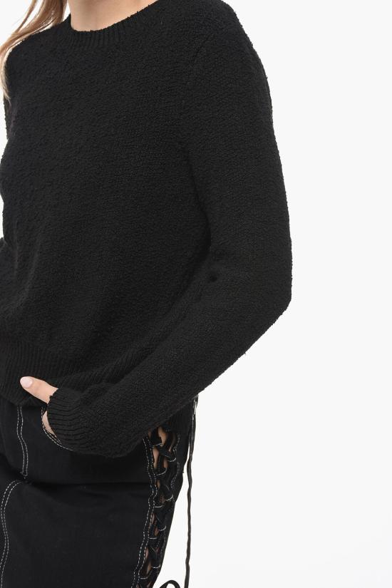  보테가베네타 긴팔 티셔츠 737525 V2SB0 1000 Black - BOTTEGA VENETA