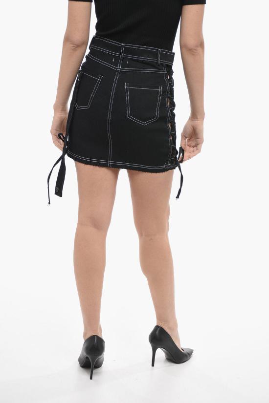  줄퍼 미디 스커트 JADS30CO 01 Black - JULFER