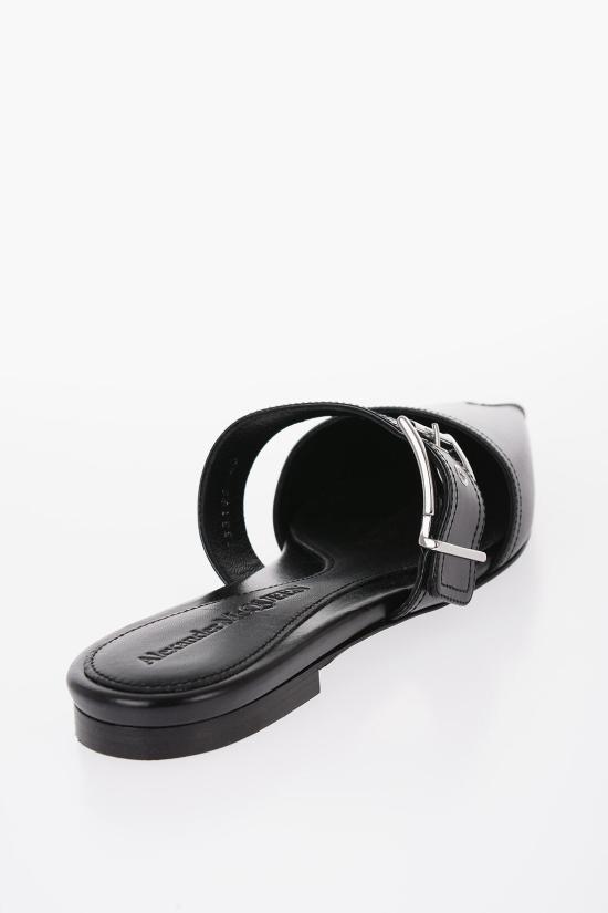  알렉산더 맥퀸 뮬/슬리퍼 733188WHSWD 1081 Black - ALEXANDER MCQUEEN