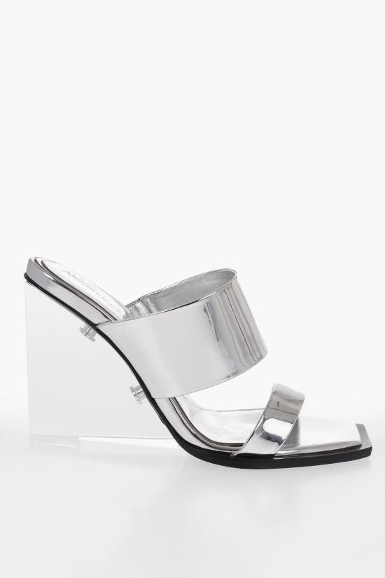  알렉산더 맥퀸 샌들 747189 W4WG0 8100 Silver - ALEXANDER MCQUEEN