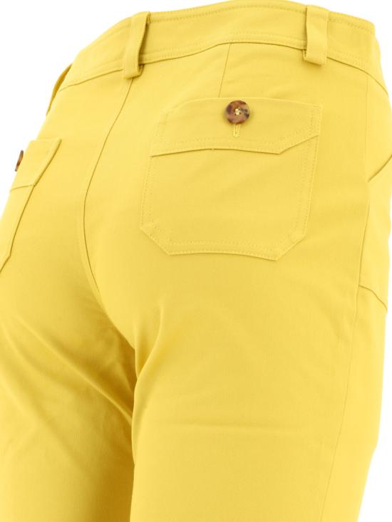  이네스 드 라 프레상쥬 스트레이트 팬츠 12P207CO977P440 YELLOW - INES DE LA FRESSANGE