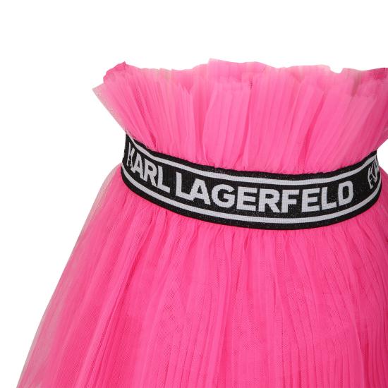  [키즈] 칼라거펠트 스커트 Z30093 473 FUCHSIA - KARL LAGERFELD