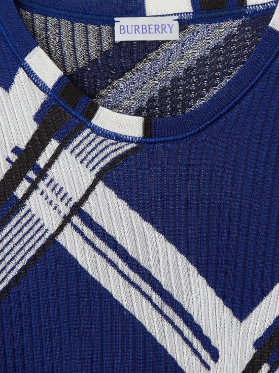  버버리 롱 원피스 8087293B7369 Blue - BURBERRY