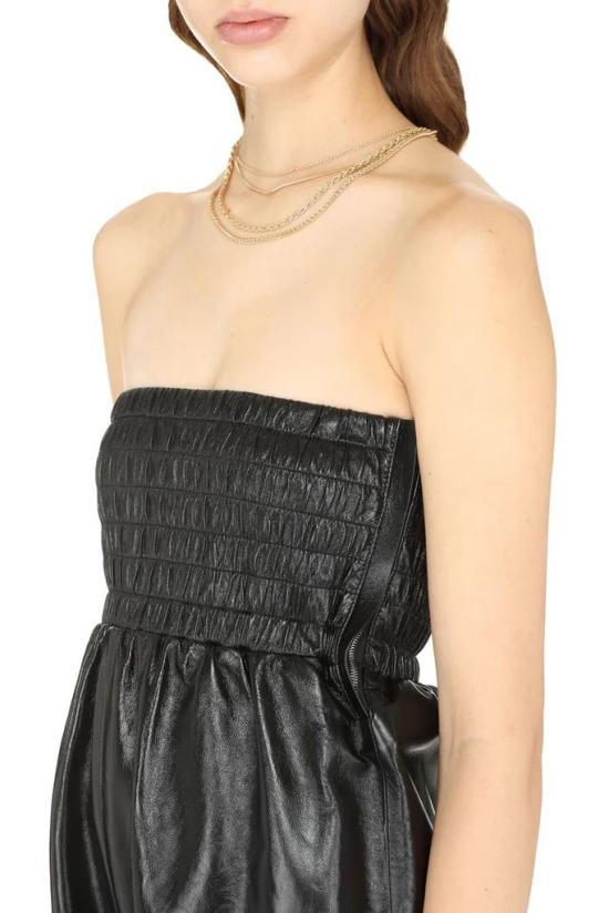  보테가베네타 점프수트 630690VKLC0 1000 black - BOTTEGA VENETA